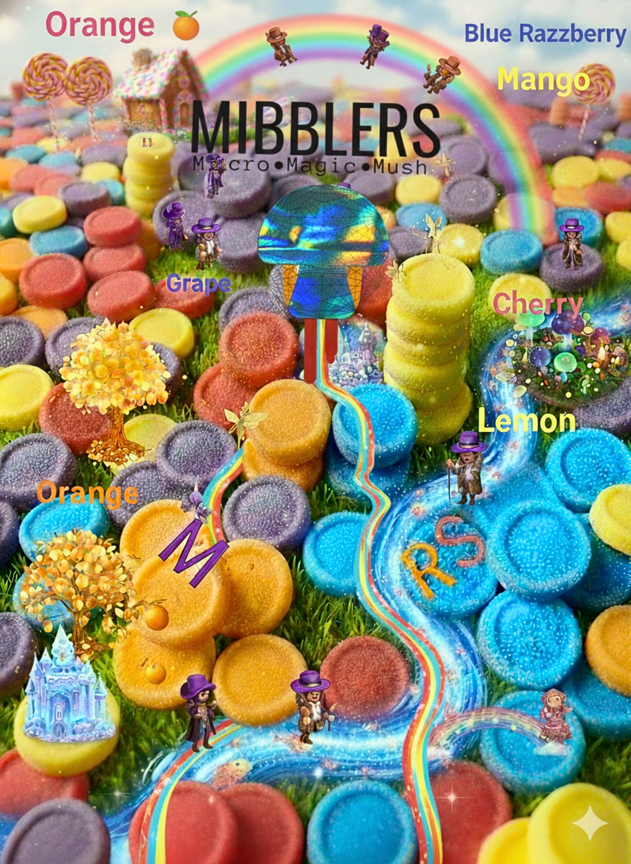 Mibblers - The Original Mushroom Candy